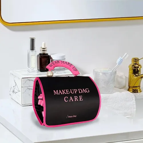 Cw Bolsa De Viaje Portátil Para Maquillaje Y Aseo