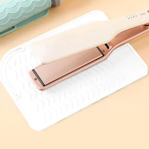 Tapete Resistente Al Calor Para Plancha De Cabello