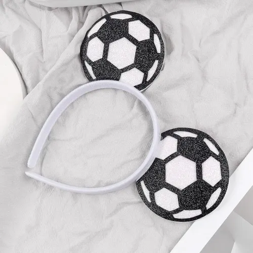 Glitter Football Headband For Hair, For The Day Of