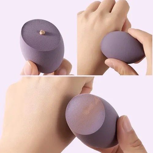 Juego De 4 Esponjas De Maquillaje Para Crema Facial Y Polvos