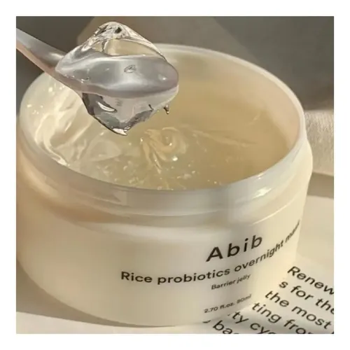 Abib Rice Probiotics Overnight Mask Barrier Jelly Mascarilla Tipo de piel Todo tipo de piel