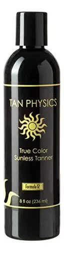 Tan Physics Sunless Tanner 8oz With Self Tanner Brush – S…