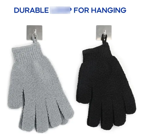 Guantes Exfoliantes Grandes Para Ducha Spa Y Masaje 8 Piezas