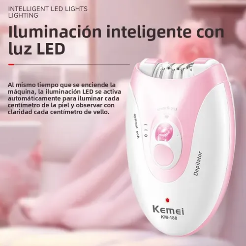 Depiladora Led Acero 4 En 1, Carga Usb, Portátil