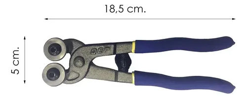 Pinza Dos Ruedas Para Corte Venecitas Y Ceramica Mosaiquismo Qep