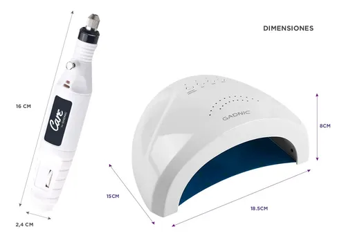 Cabina Para Uñas Gadnic Kmani004 Profesional Compacta – Blanco