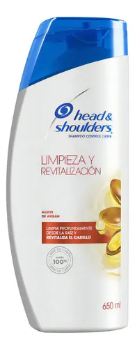 Shampoo Head & Shoulders Limpieza y Revitalización 650 ml