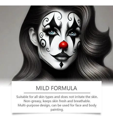 ~ H Maquillaje For Halloween Y Cosplay Pintura Facial 2026