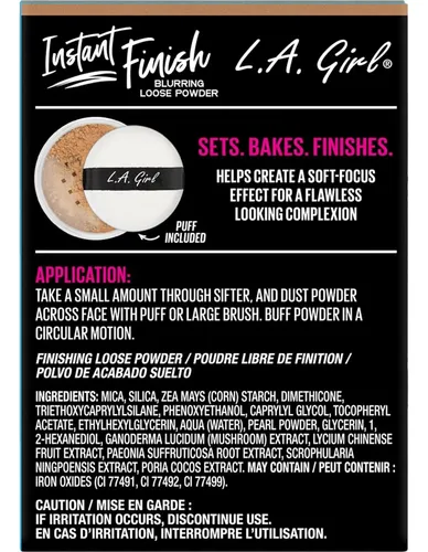 Polvo Suelto Matificante Diffuse Instant Finish L.a. Girl