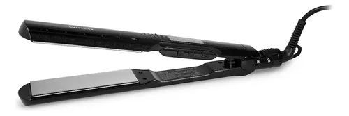 Planchita Nano Titanium Digital Negra Control Temperatura Negro
