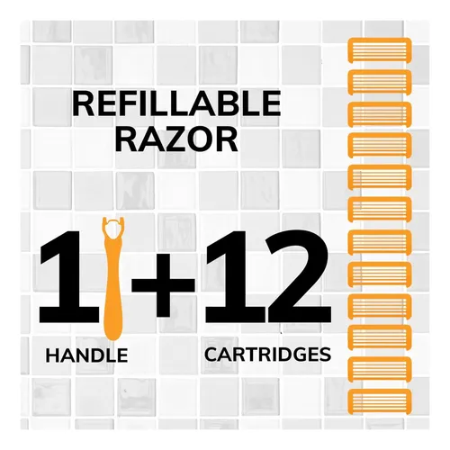 Flex 5 Flex 5 Razoras Recargables Para Hombres, Razoras De 5