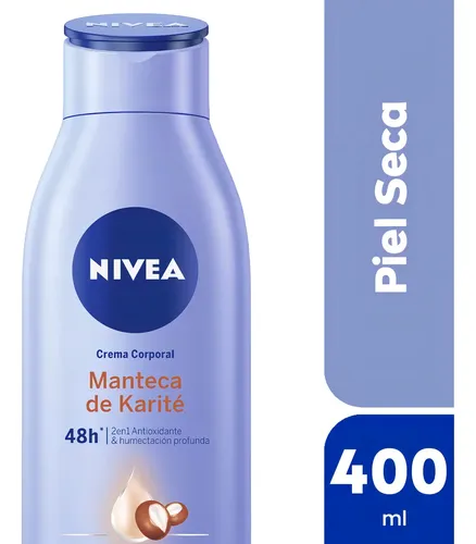 Crema para cuerpo Nivea Corporal Soft Milk en botella de 400mL/400g