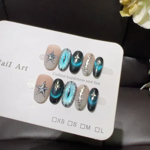 Alta Calidad Pegatinas De Uñas Con Destellos De Aguas