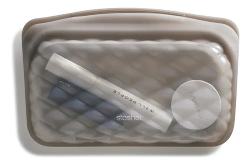 Bolsa De Maquillaje Stasher Premium Silicona Reutilizable Ta