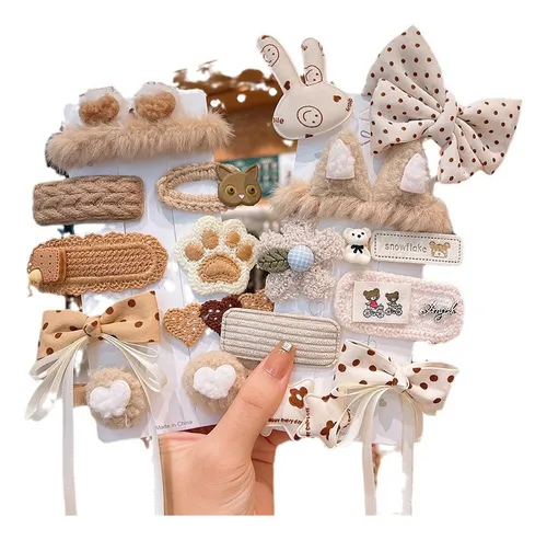 Accesorios Para El Cabello Diqian Bow Animal Print Otoño 202