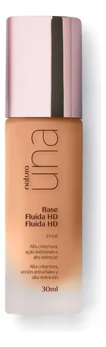 Base de maquillaje líquida Natura Una Base Fluida HD UNA Base Fluida HD tono 25c – 30L