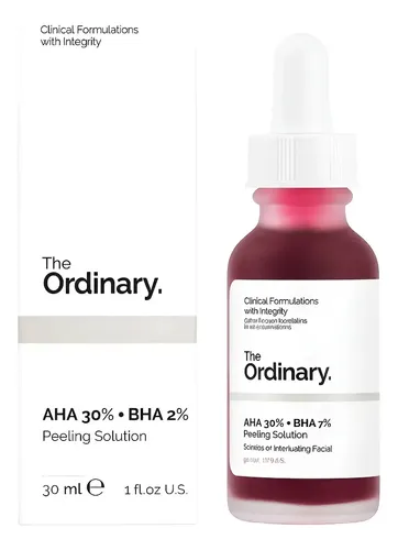 Sérum AHA 30% + BHA 2% Peeling Solution The Ordinary noche para todo tipo de piel de 30mL 20+ años