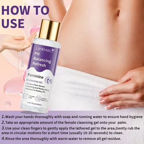 Sumifang Ph Balance Feminine Intimate Cleansing Gel 100ml