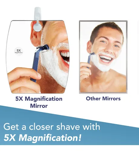 Espejo De Afeitar The Shave Well Company Con Aumento Antivah