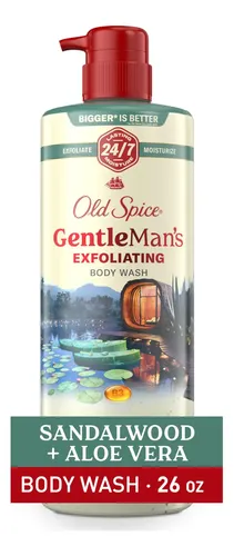 Gel De Baño Exfoliante Old Spice Gentleman’s De 750 Ml Para