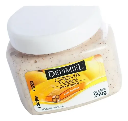 Depimiel Crema Exfoliante Pulidora Post Depilación 250gr
