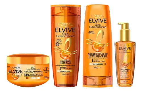 Kit Elvive Óleo Extraordinario Rutina Completa 2