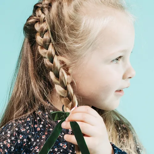10 Unidades De Cintas Elásticas Para El Pelo, Soporte Largo