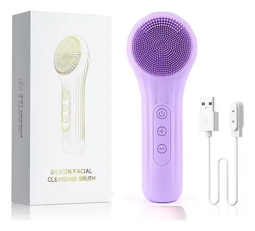 Cepillo Limpiador Facial Recargable Sonic, Impermeable