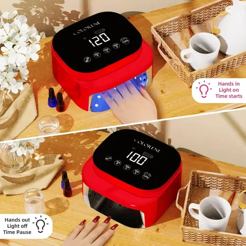 Lámpara De Uñas Uv Led Colorene U01pro 60w Inalámbrica