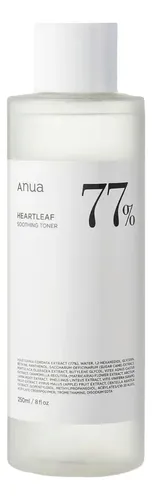 Anua Heartleaf Tóner Facial Correano 77% Todo Tipo De Piel Momento De Aplicación Día