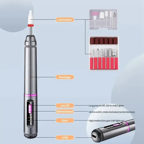 Uñas Eléctricas Inalámbricas Esmalte De Uñas Esmalte De Uñas