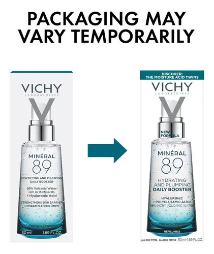 Sérum De Ácido Hialurónico Vichy Mineral 89 Booster 50 Ml