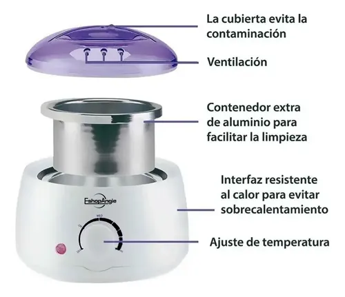 Calentador De Cera Olla Depilatoria 500g