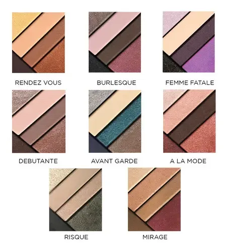 Paleta De Sombras Silk Fx X2.6g Palladio Color De La Sombra Mirage