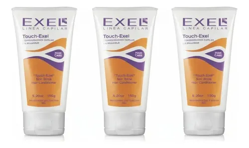 Touch Exel X3 Crema Para Peinar Sin Enjuague C/ Filtro Solar