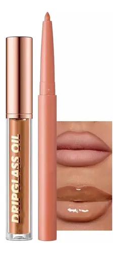 Mefyhtune Set 12 Delineadores Labiales Mate Y Brillo