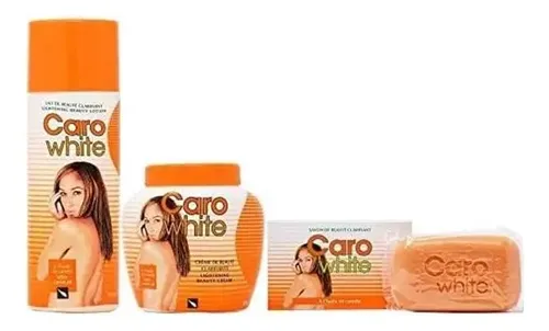 Caro White Set-3 (loción De 1014 Oz) + Crema De 1014 Oz + Ja