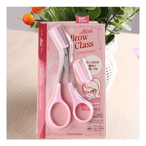 Set De Tijeras Para Depilar Cejas Con Peine Pequeño