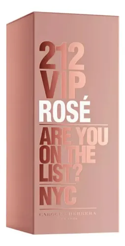 Carolina Herrera 212 Vip Rosé EDP 125 ml para Mujer