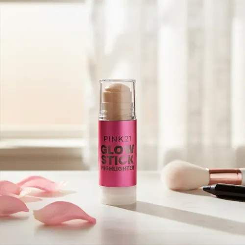 Iluminador Highlighter Glow Stick De Pink 21 En Barra
