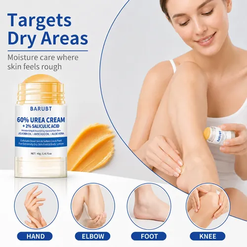 Crema En Barra Barubt 60% Urea Para Pies Secos Frutal
