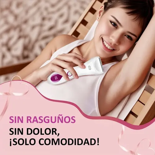Maquina Depiladora Electrica Rasuradora Mujer Uso
