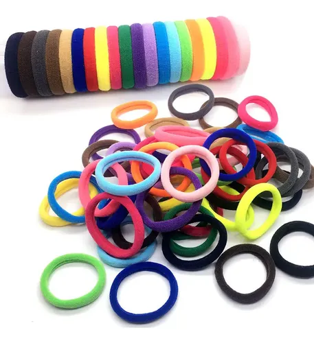 // 50 Cintas Para El Pelo Para Mujer, Anillas Elásticas,
