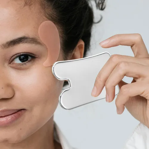 Stainless Steel Face Scraper Gua Sha Facial Massage Tool