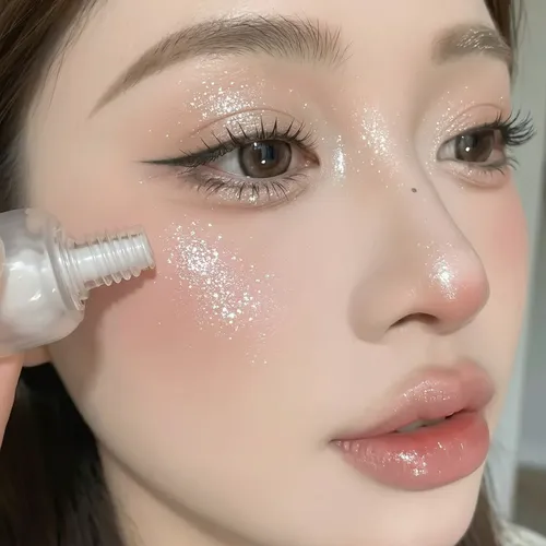 10ml Brillo Liquido Facial Textura Sin Grasa Para Maquillaje Myho Water Glow Highlighting Liquid