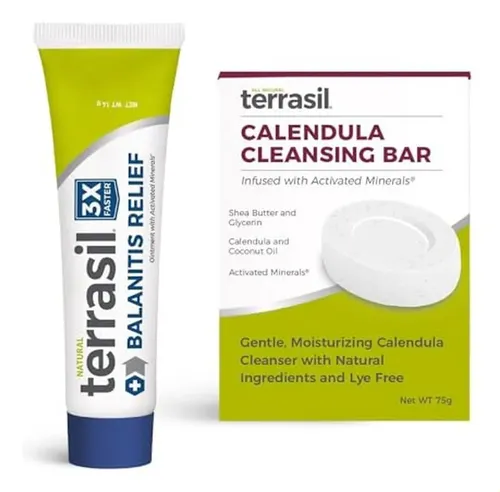Kit De 2 Productos De Jabón De Caléndula Terrasil Balanitis
