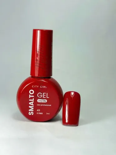 Esmalte De Uñas Profesional City Girl Smalto 7ml N49
