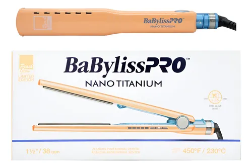 Babyliss Pro Peach Glow Planchita De Pelo 4093 Plancha 6c