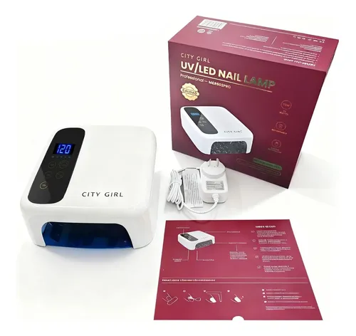 Cabina Inalámbrica Pro 72w City Girl Uñas Gelificadas