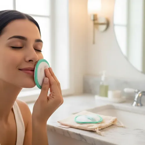 Pads Reutilizables Desmaquillantes Ecologico Kit X2 Natura